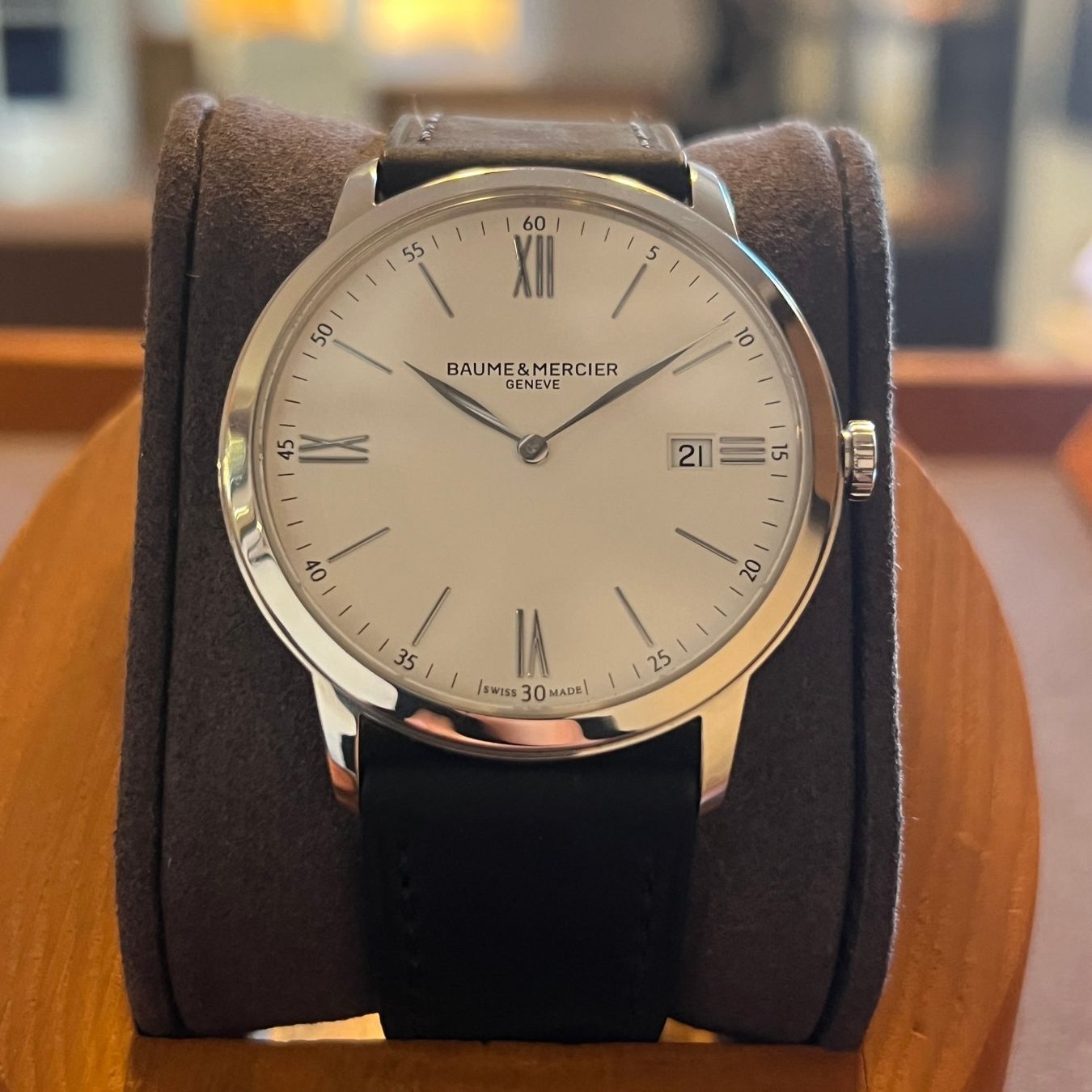 Baume & Mercier Orologi: Baume & Mercier Classima Full Set M0A10323 – Usato da Carouge GE venduto da Watchaser