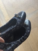 Originale Vintage LOUIS VUITTON DENIM BALLERINAS - 38