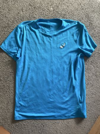 Asics T-Shirt Sport Herren Grösse M hellblau guter Zustand