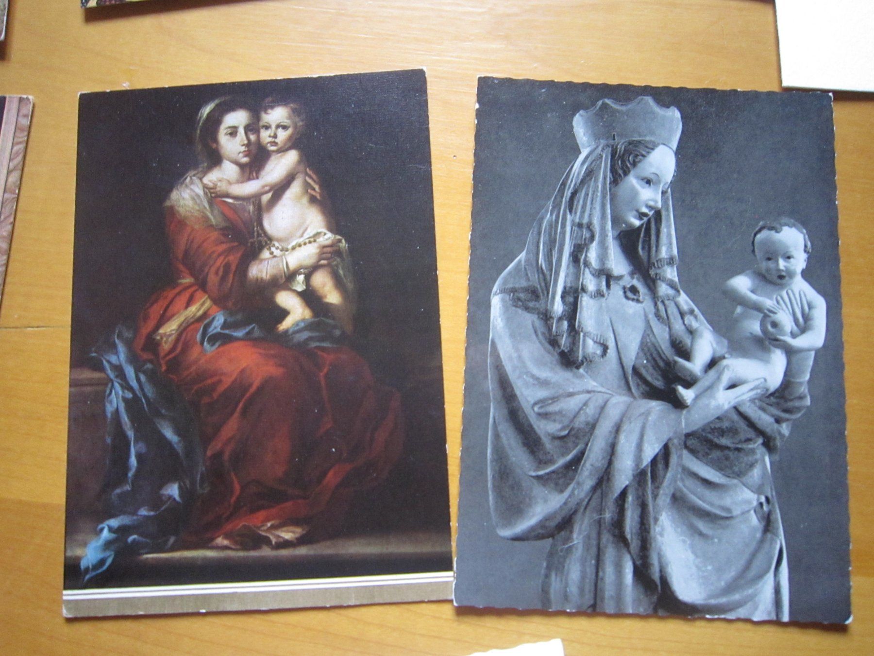 Ansichtskarten: No 17 Postkarten Madonna mit Kind – Gebraucht aus Gordola von Polentaefung 2