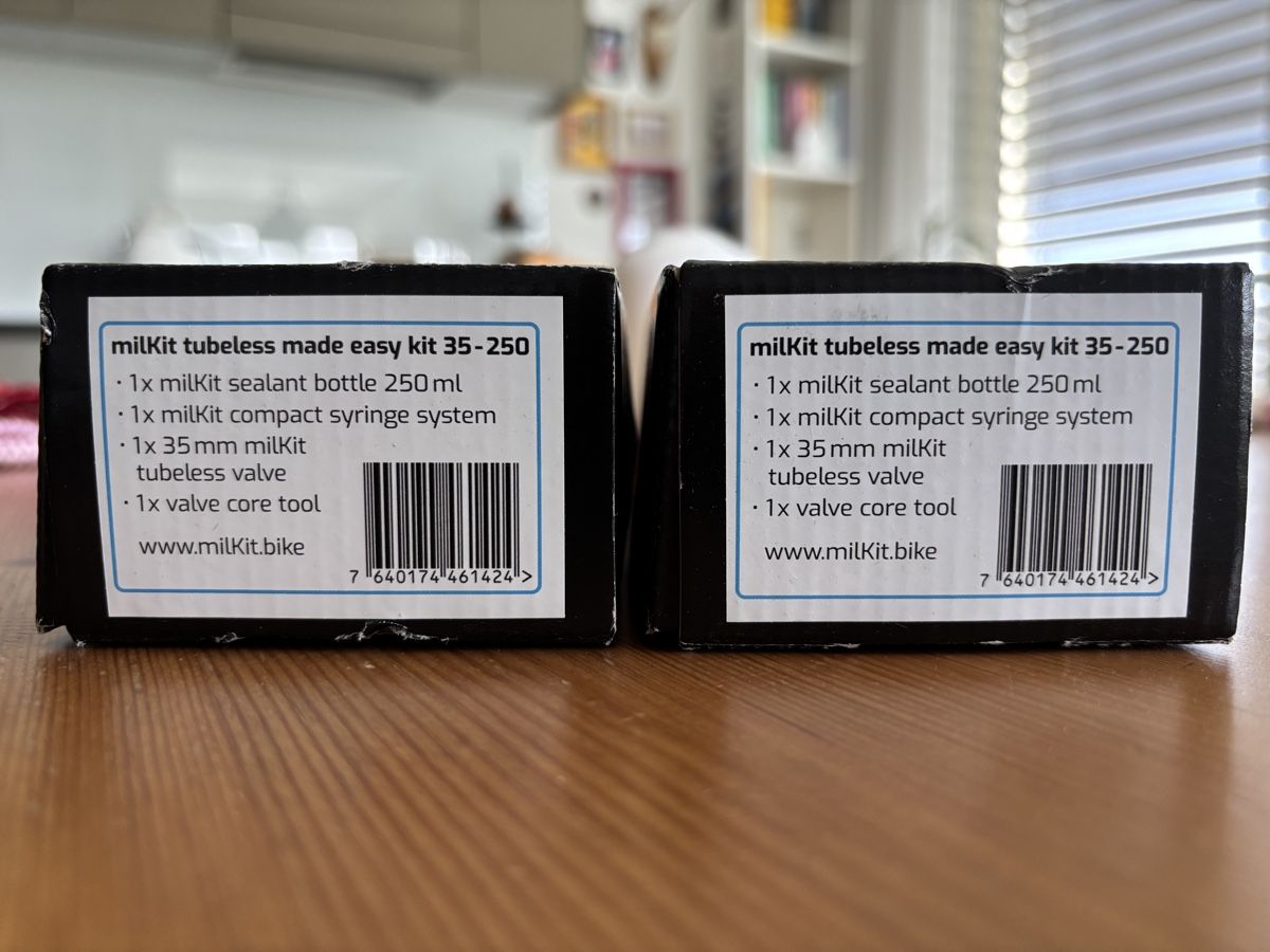 Ersatzteile: 2x Milkit Tubeless Kit – Neu und originalverpackt aus Zürich von SimonSaint 2