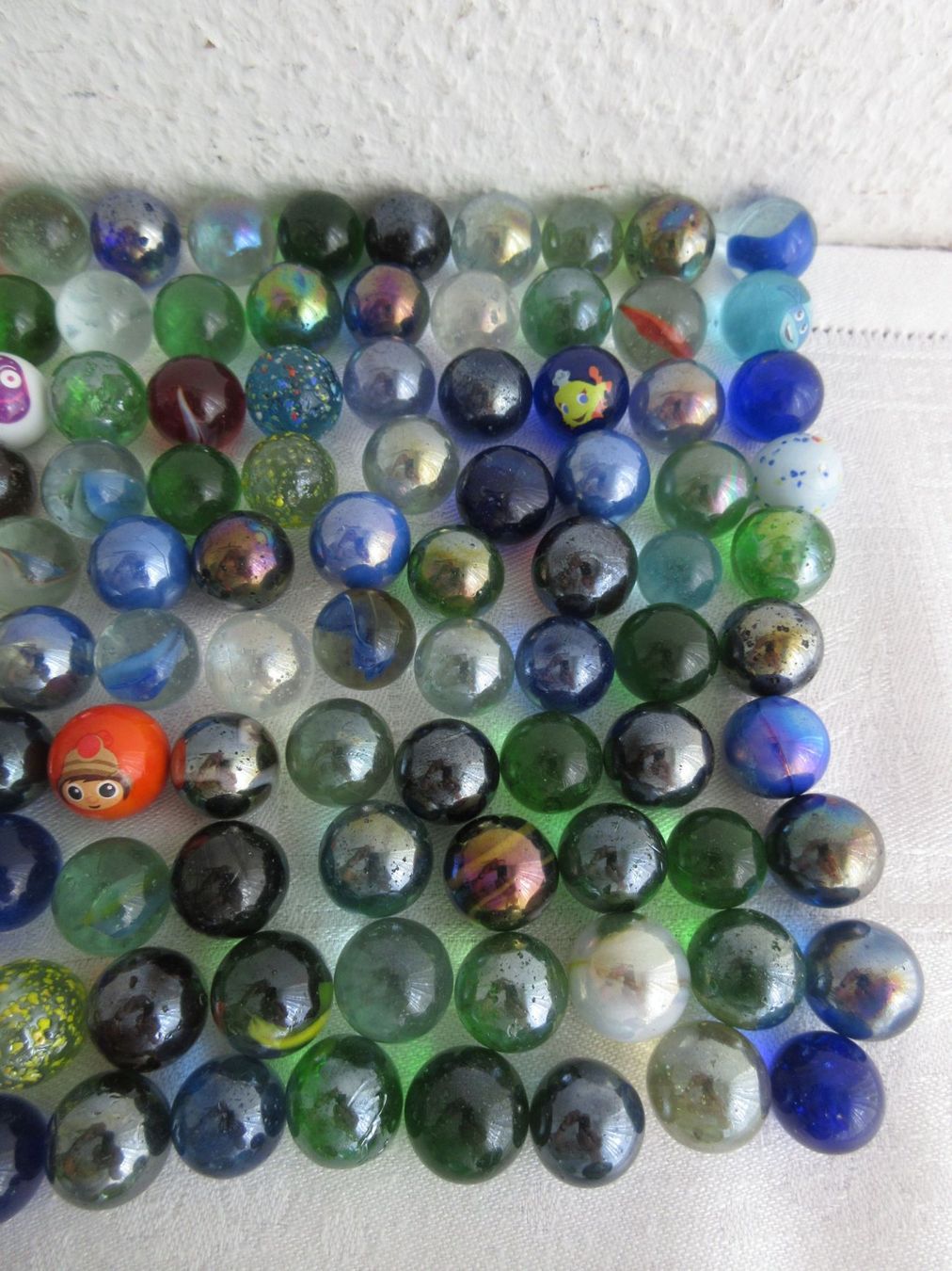 Murmeln: 211 bunte Glasmurmeln – Gebraucht aus Binningen von tempipassati 3