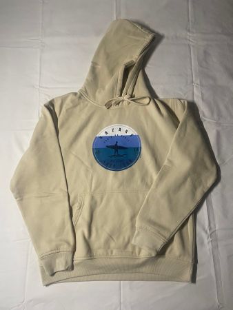 SAFON Nazaré Surf Club Hoodie – Praia do Norte– Beige