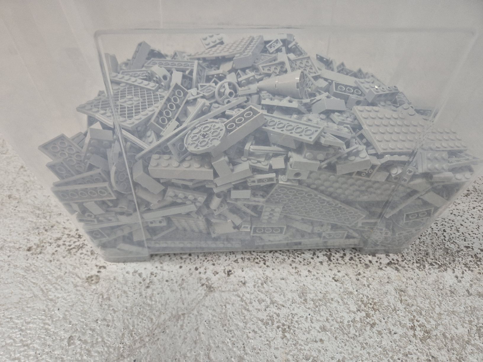 Lego Jouets: Lego 2,4KG Light Grey und Light bluish grey – D'occasion à Regensdorf par Brickshop_Zuerich 2