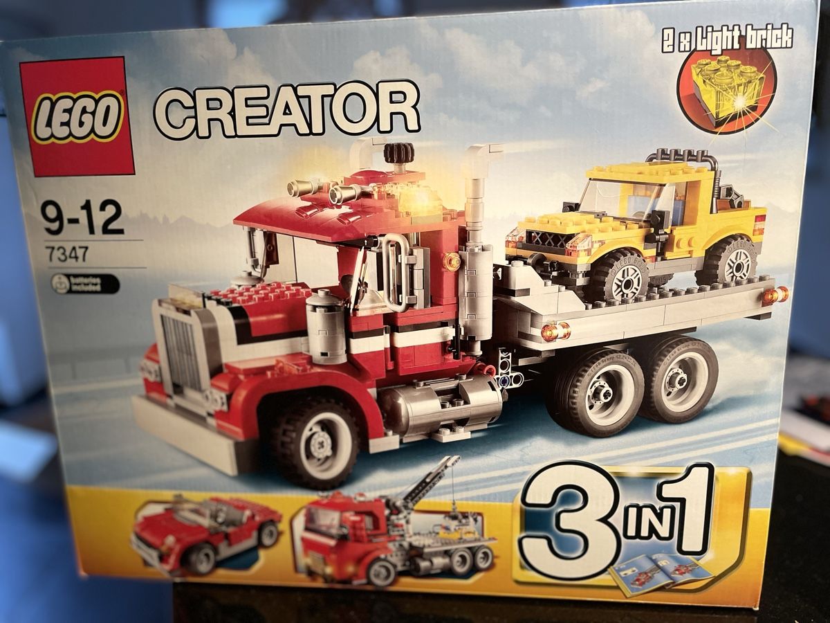 Lego Spielzeuge: LEGO Creator Abschleppwagen 3in1 Nr. 7347 – Neu und originalverpackt aus Aeschlen von Cottage