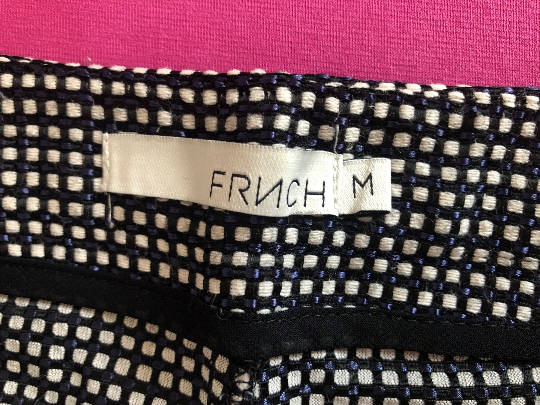 Pantaloni: FRNCH STOFFHOSE, GR.S, KLEIN KARIERT, GERADES BEIN – Usato da Zürich venduto da rolo66 3