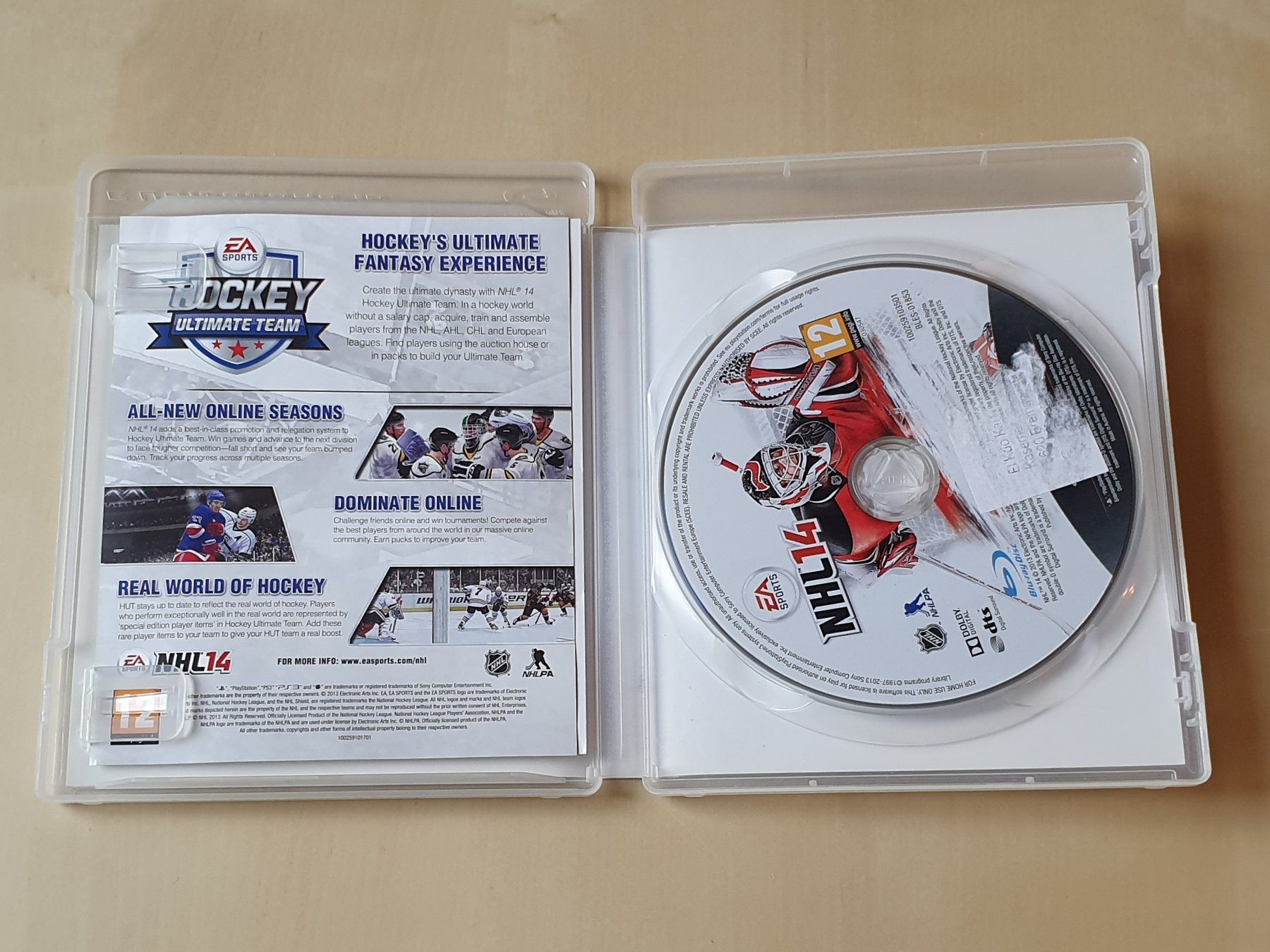 Sony Giochi: NHL 14 – Usato da Stansstad venduto da collectorsshop 2