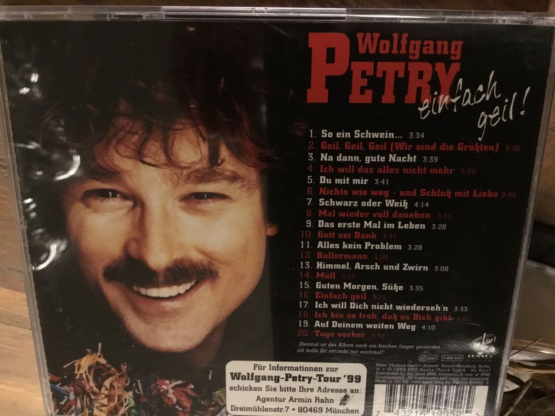 CD: Wolfgang Petry - Einfach Geil! CD -  * – Usato da Thierachern venduto da sweden08 1