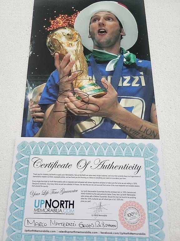 Autographes: Marco Materazzi autogramm – D'occasion à Zürich par mag_y68h