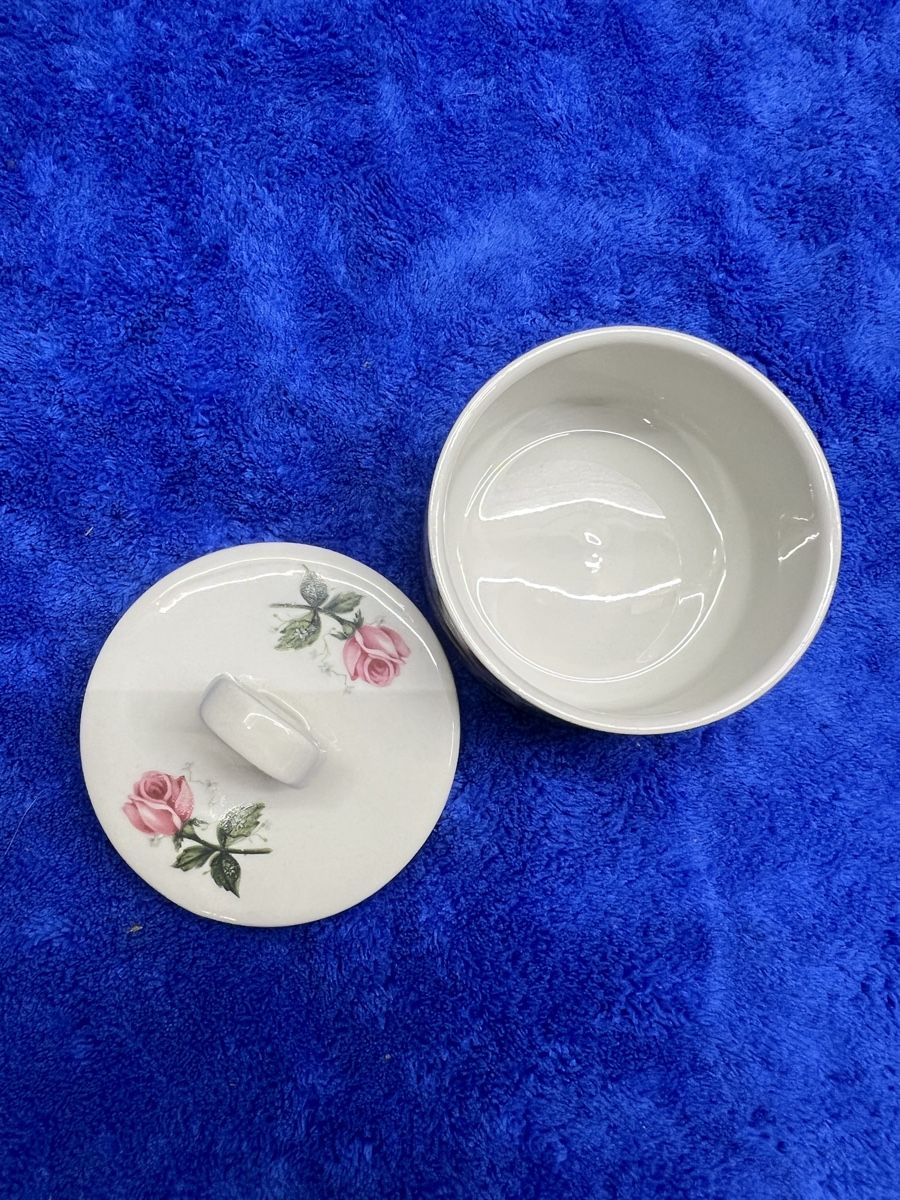 Villeroy & Boch Zuccheriere: Villeroy Bosch, Schmuckdose, Dose mit Deckel, – Usato da Rotkreuz venduto da Migu2012 2