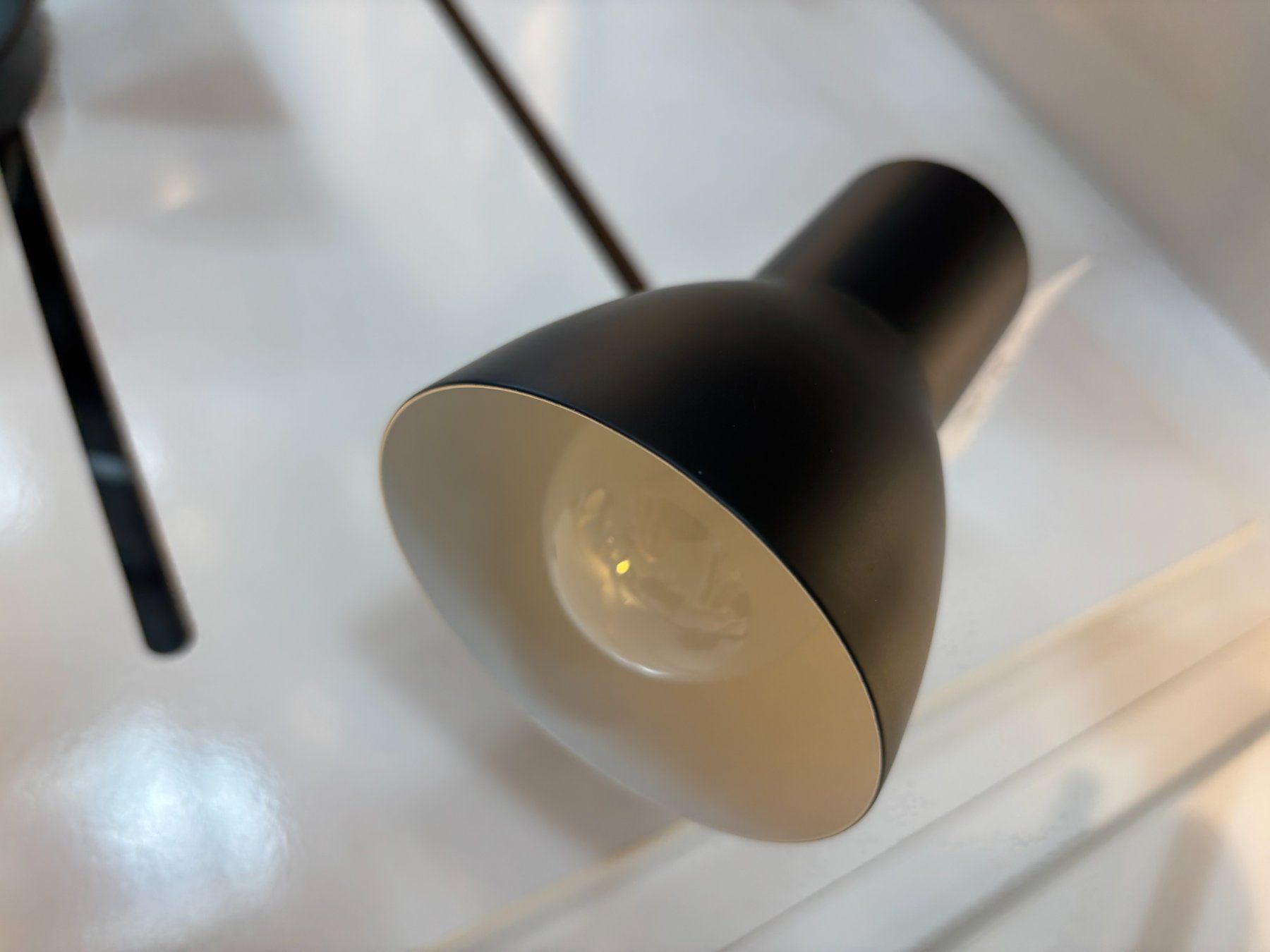 Lampadari & plafoniere: Wandspot 1-flammig schwarz – Nuovo (secondo la descrizione) da Walenstadt venduto da WEW8880 1