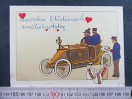 AUTO AK OLDTIMER MOTORSPORTWAGEN UM 1900 REPRO