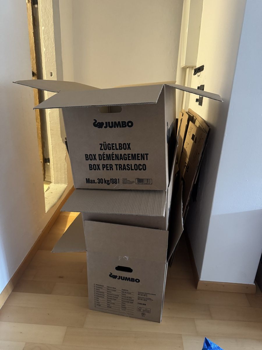 Ikea Cartoni: Umzugskartons ca 8stück – Usato da Zürich venduto da Miriana 1
