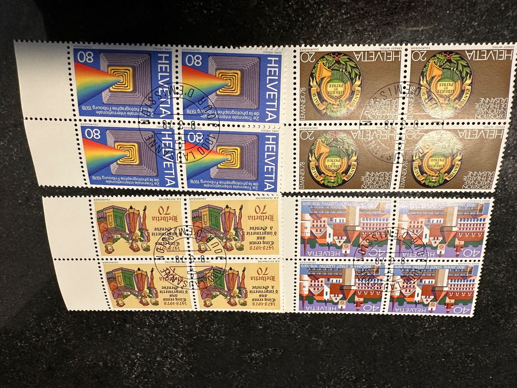 Alle Briefmarken: Briefmarken gestempelt 1978 – Neu (gemäss Beschreibung) aus Affoltern am Albis von Indicator