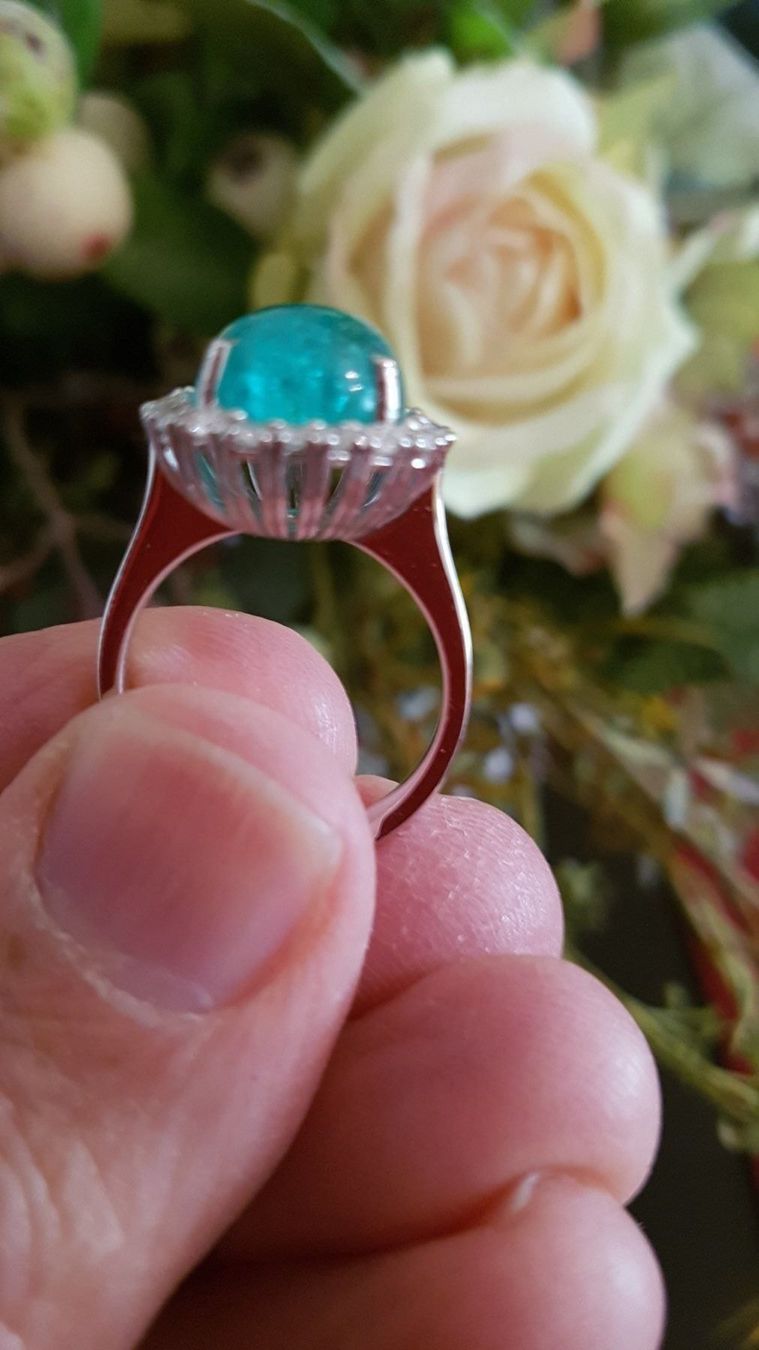 Anelli: Wunderschöne Tourmaline aus Brazilien – Nuovo e nell'imballaggio originale da KLOTEN venduto da Luxurious-Shop 2