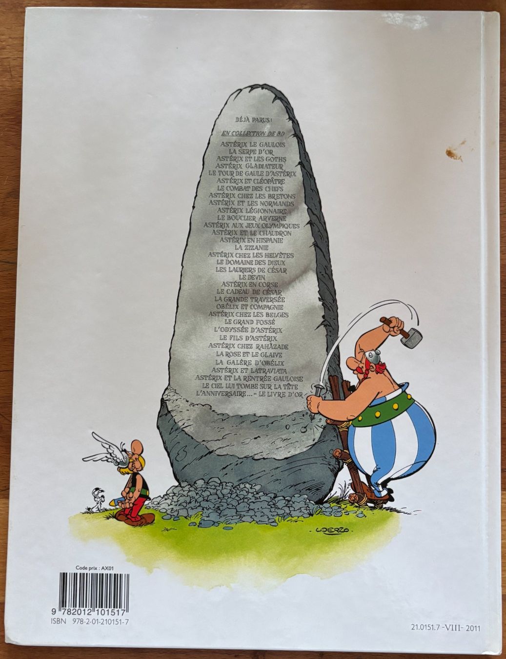 BD: BD Asterix - 19 - Astérix le devin - français – D'occasion à Lamboing par emi_l6xc 1
