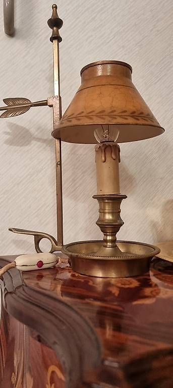 Lampade: Orginale, Antike Bouillotte Tischlampe – Usato da Kaufdorf venduto da Nati-Nati