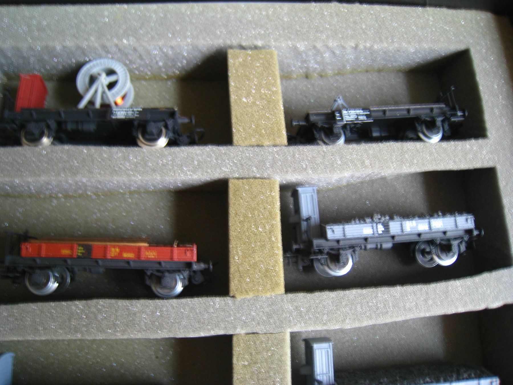 Modelleisenbahnen: Ruco BLS-Bauzugwagen Set 10 teilig, AC, oder DC   4001 – Gebraucht aus Buchs ZH von swiss-train 2