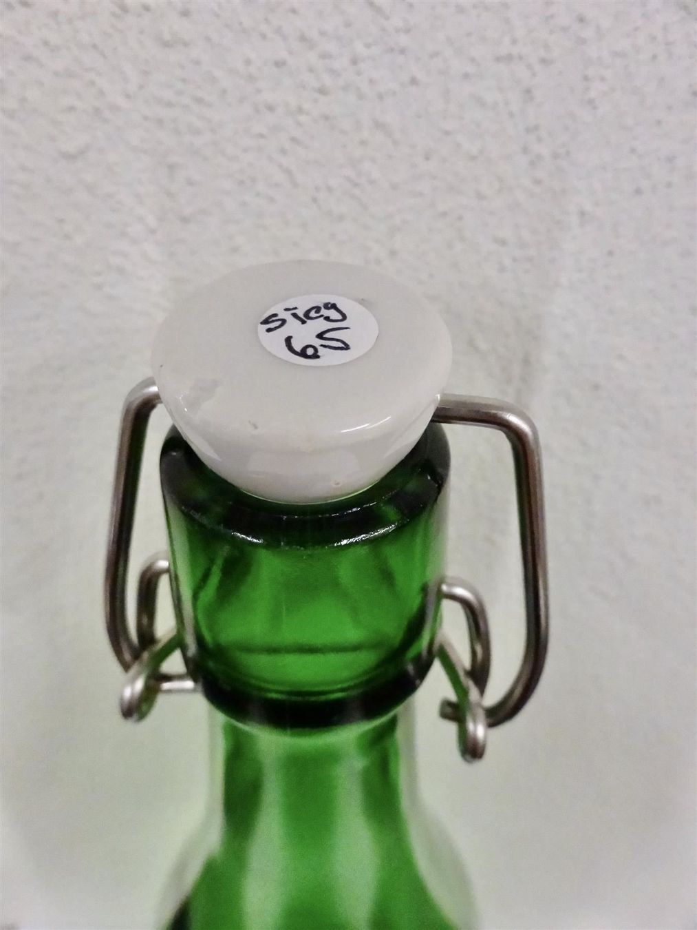 Bicchieri, Caraffe & Bottiglie: Flasche Bügelverschluss 1965 SIEGWART – Usato da Kerzers venduto da Flaschenposten 4