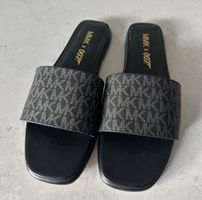 Sandali Mules in pelle e tessuto Michael Kors **NUOVE**