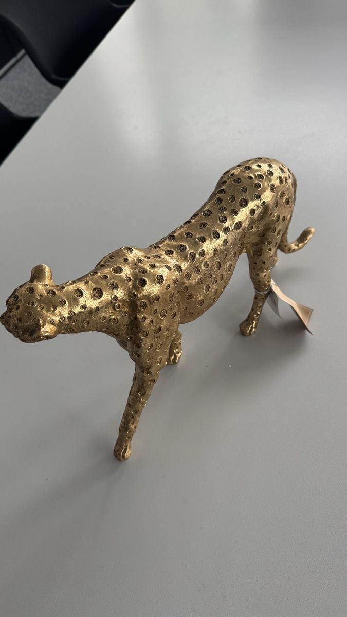 Statuette: Leopard Figur Metall – Nuovo e nell'imballaggio originale da Uster venduto da AliciaMiller 1