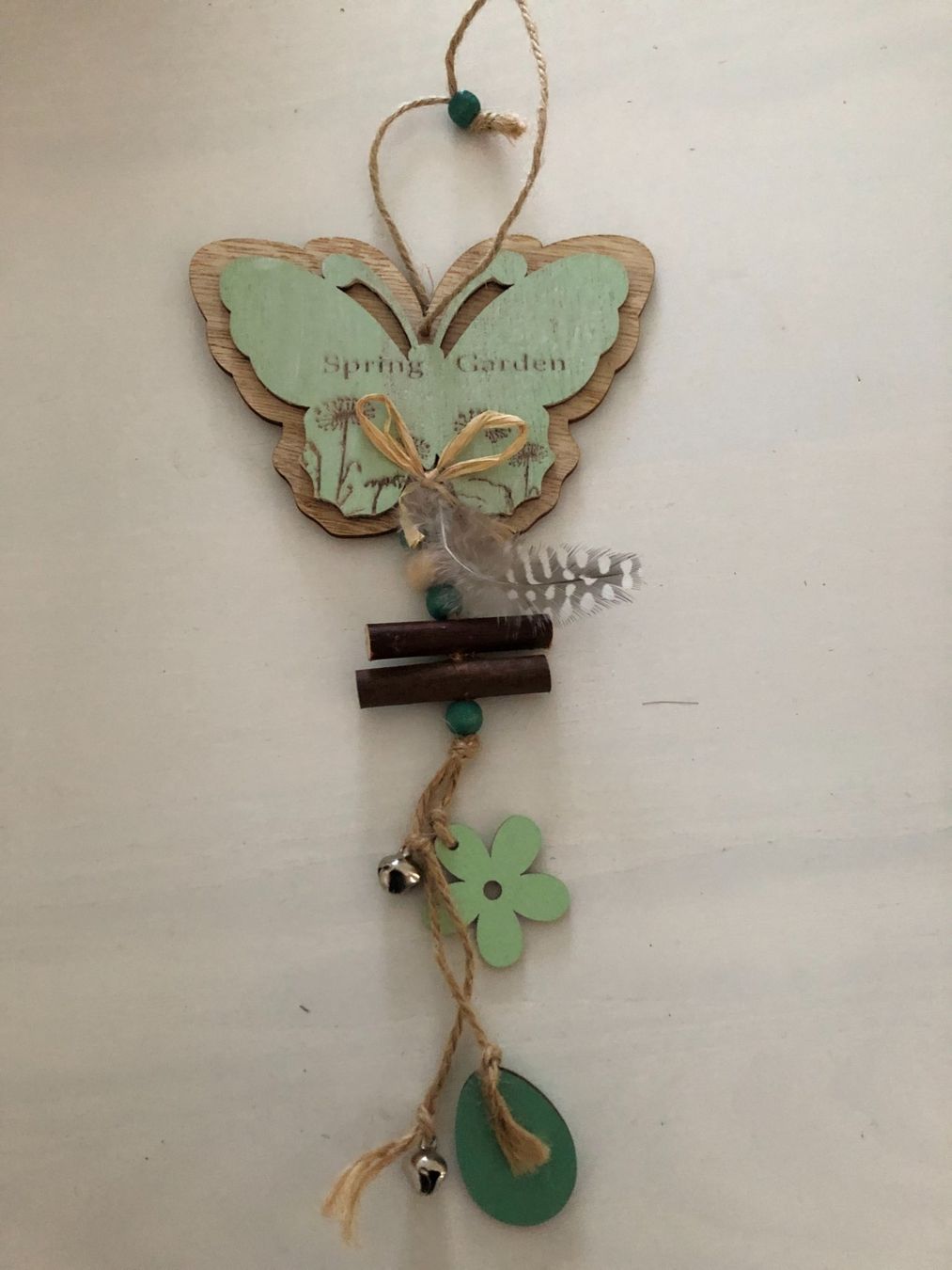 Tutte le decorazioni: Frühlingsdeko Holzschmetterling mit Glocken, – Nuovo (secondo la descrizione) da Arlesheim venduto da OmnIa55
