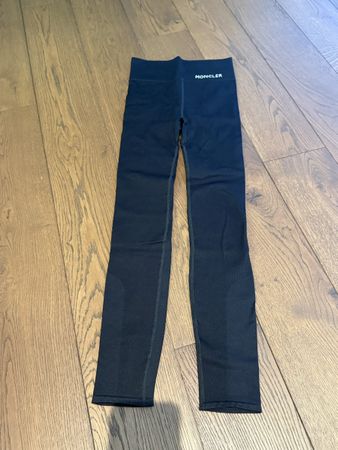 Moncler Seamless Leggings Black Size XS 
