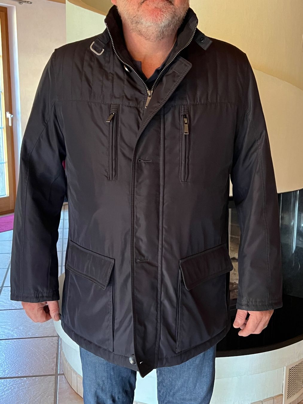 Bugatti Giacche: Bugatti Jacke Dunkelblau Herren – Usato da Therwil venduto da rowe-spezial