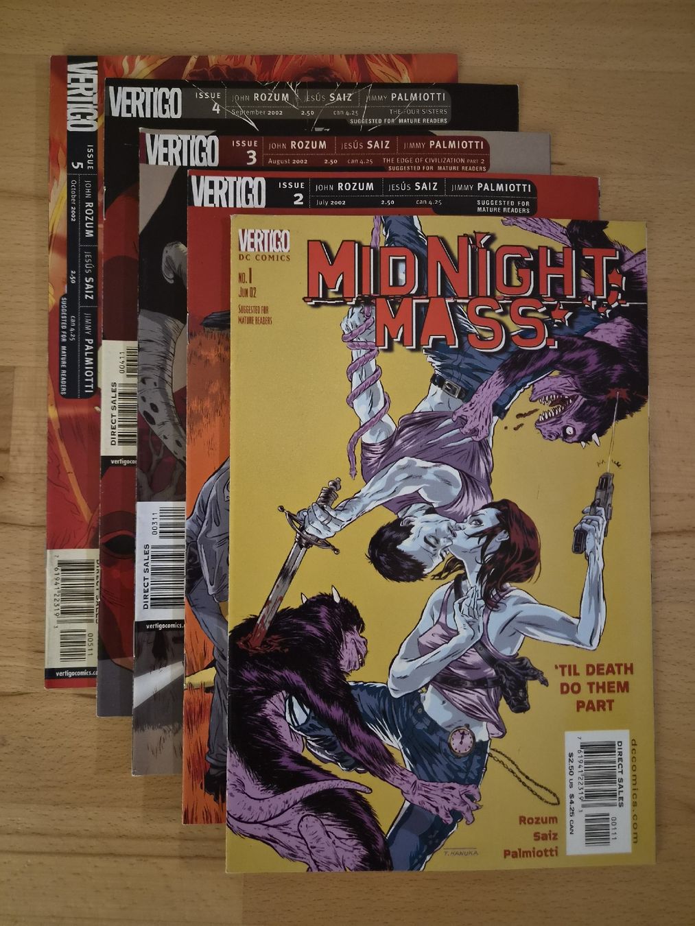 Fumetti: Midnight Mass #1-5 – Usato da Biel/Bienne venduto da collector_comics