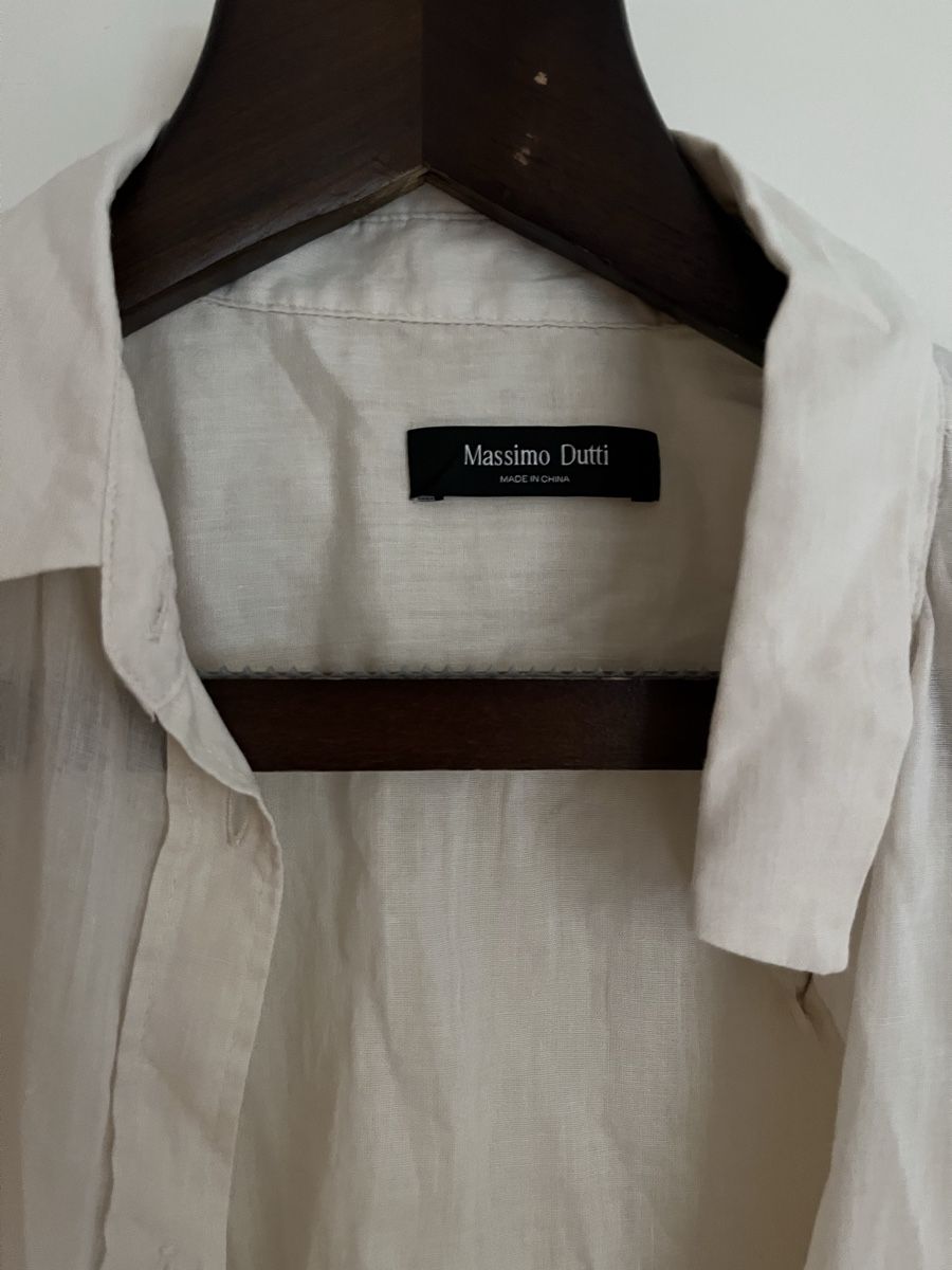 Massimo Dutti Blusen: Leinen Hemd Massimo Dutti – Gebraucht aus Basel von manuu123 1