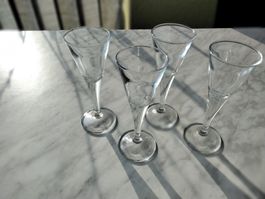 4 SCHNAPS LIQUER GLÄSER