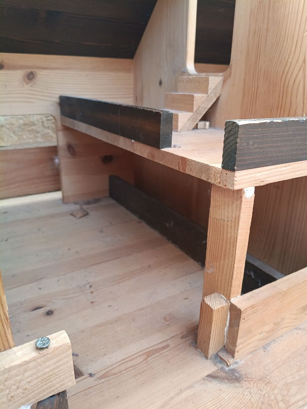 Case e mobili per bambole: Spiel Bauernhof Holz – Usato da Wernetshausen venduto da KS8340 4