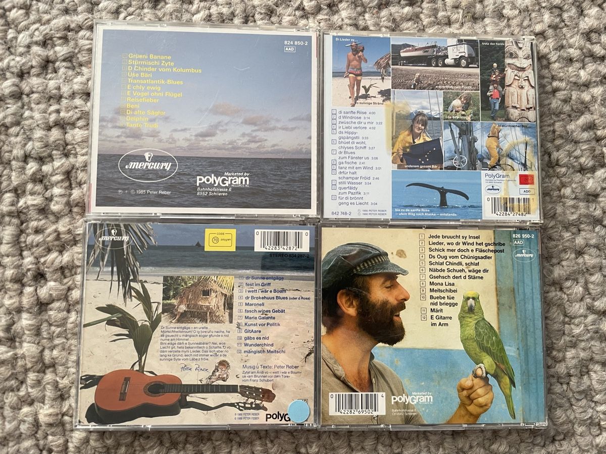 CD: 4x Peter Reber (1x signiert) – Usato da Reinach AG venduto da trigger7811 1