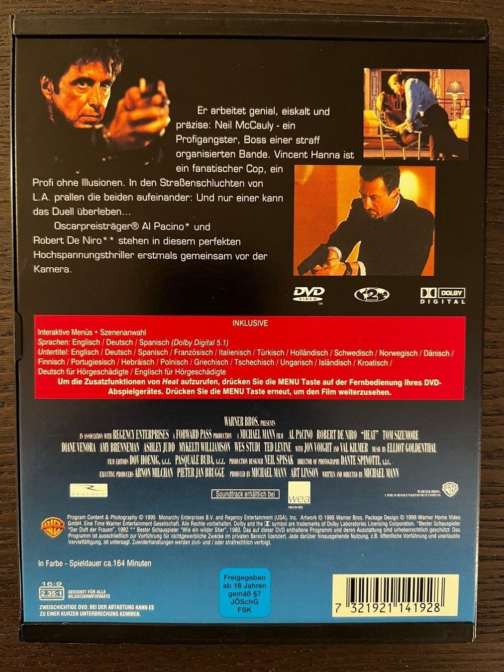Alle DVDs: Heat – Gebraucht aus Zürich von FilmFreunde 1
