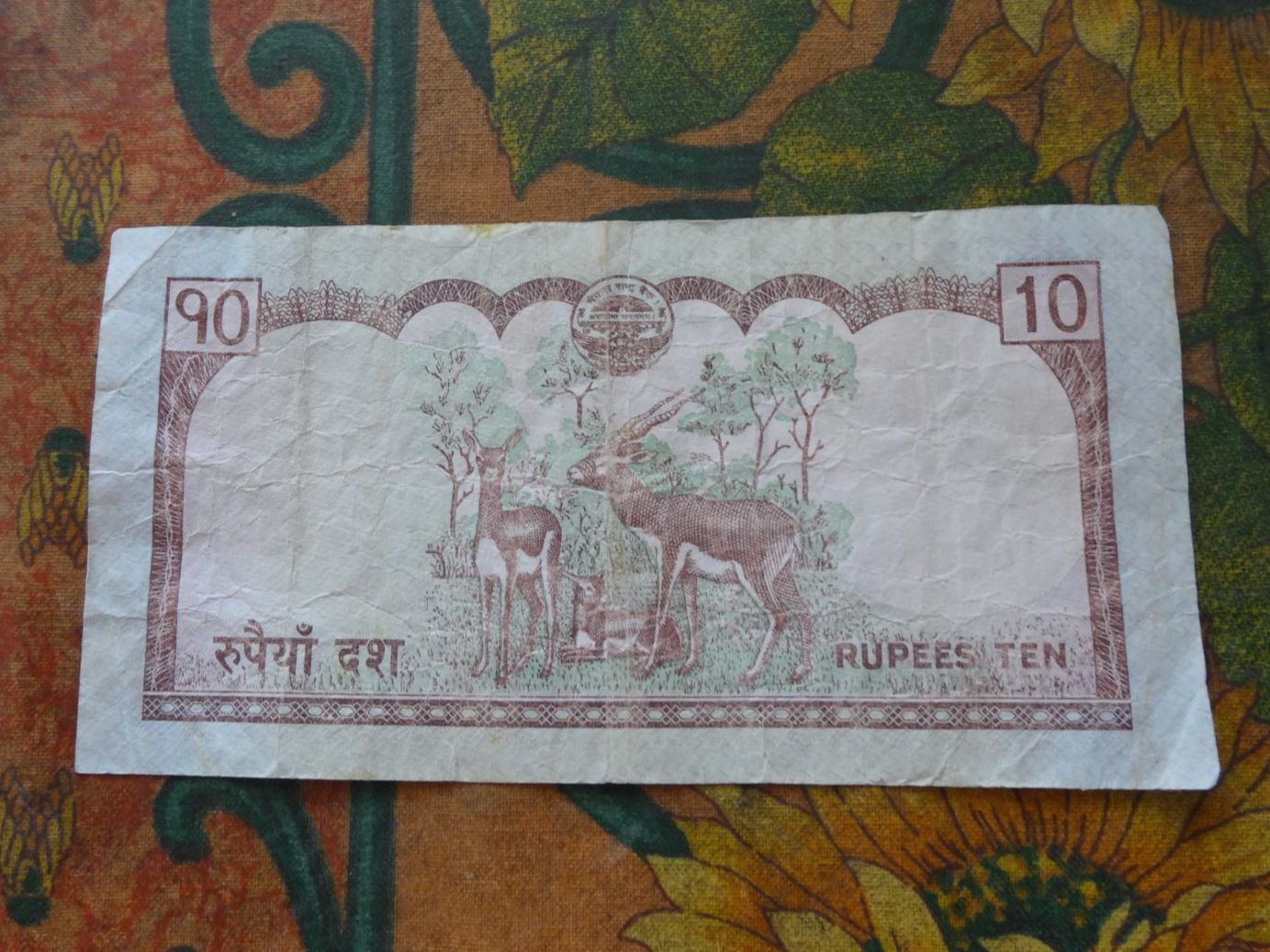 Banknoten: NEPAL  (C)  10  Rupees  Billet – Gebraucht aus Romanel-sur-Lausanne von Swift13 1