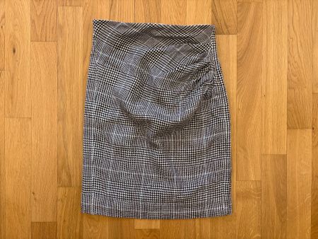 Armani Collezioni - Karo-Pencil Skirt/Jupe/Rock, braun, 38