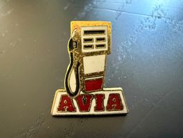 AVIA Pin / Anstecker, Rarität für Sammler, Vintage Look!