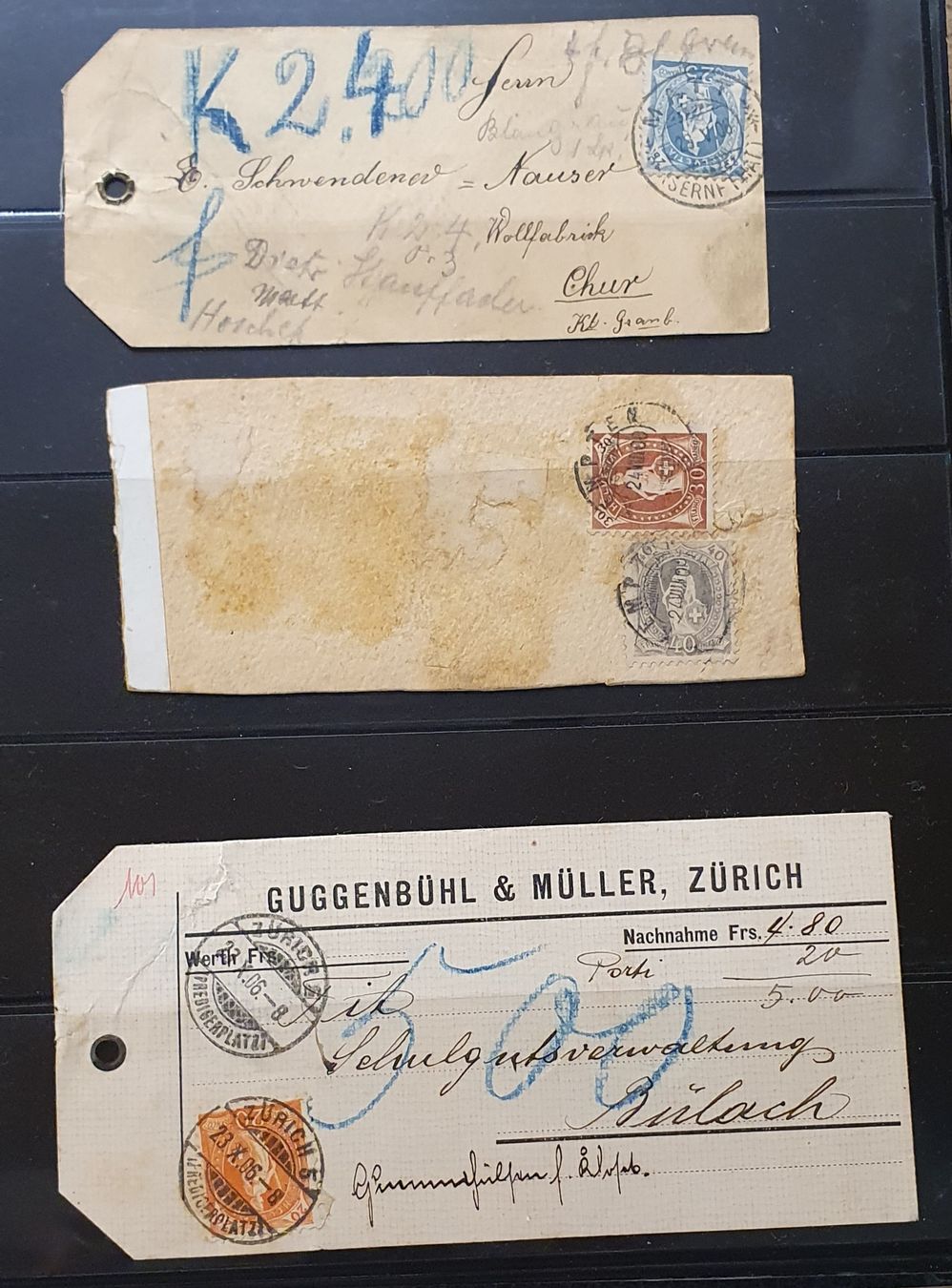 Tutti i francobolli: Album mit Stehende Helvetia – Usato da Kreuzlingen venduto da Rschweiz1 1
