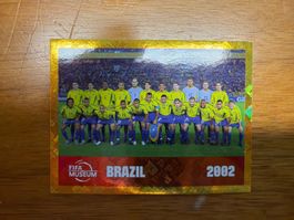 Panini WM 2026 FWC 16 Mannschaftsfoto Brasilien 2002