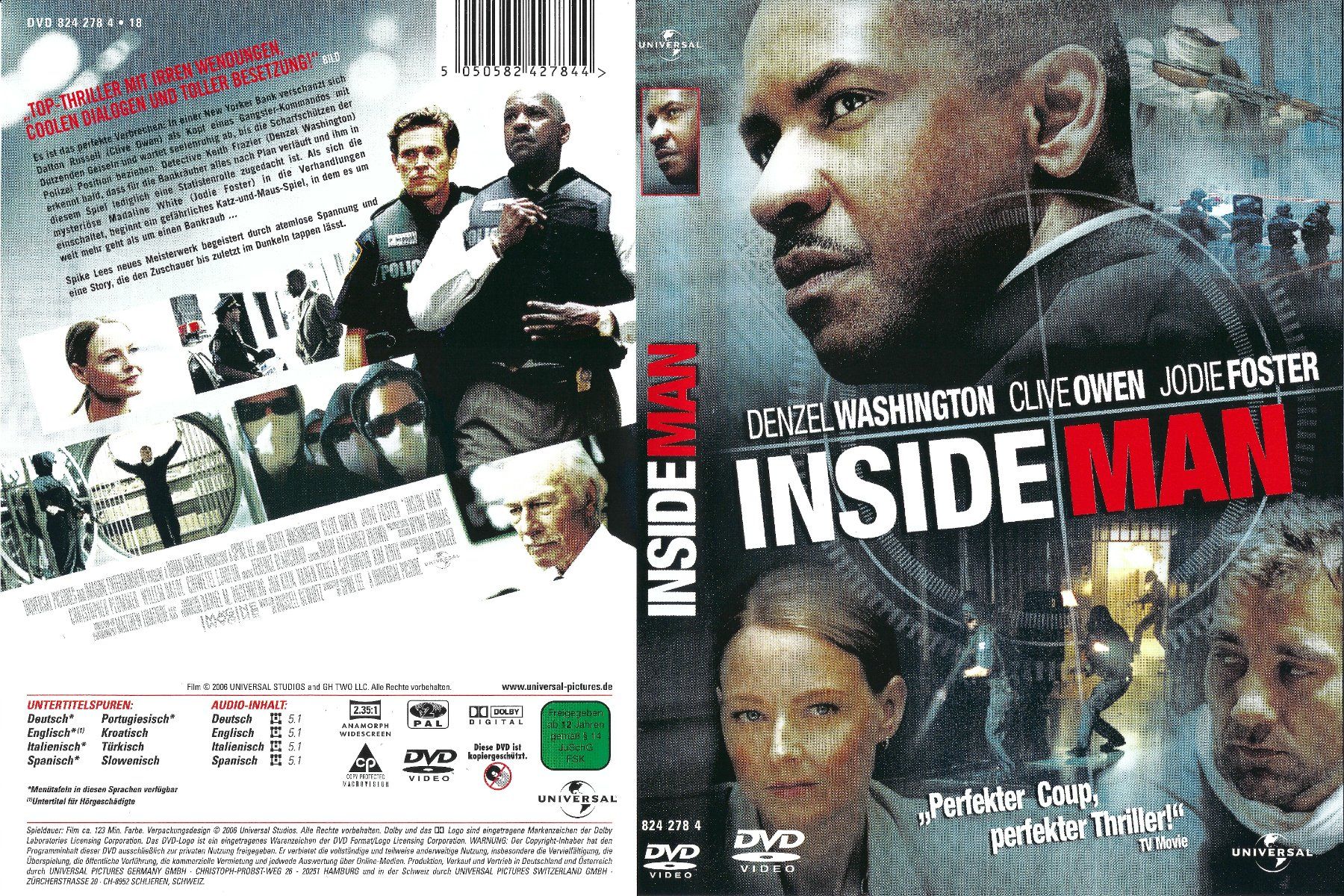 Tutti i DVDs: Inside Man – Usato da Zürich venduto da Cineasten