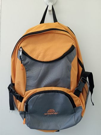 Nordcap Rucksack mit Kühlfach 45x30 cm Orange / Schwarz