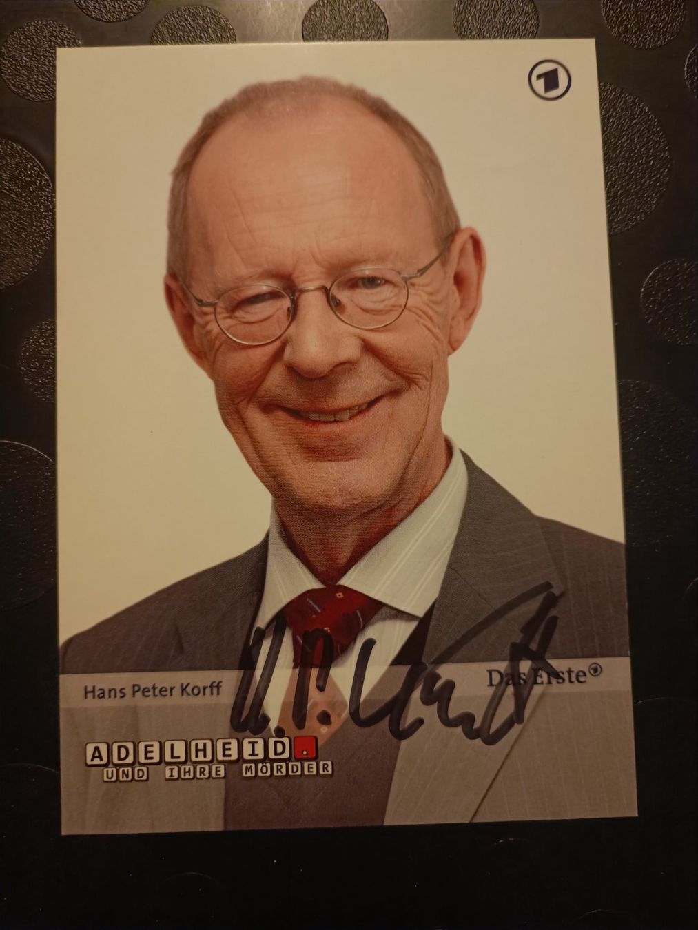 Autografi: Hans Peter Korff - handsigniert – Usato da Menziken venduto da Artographs