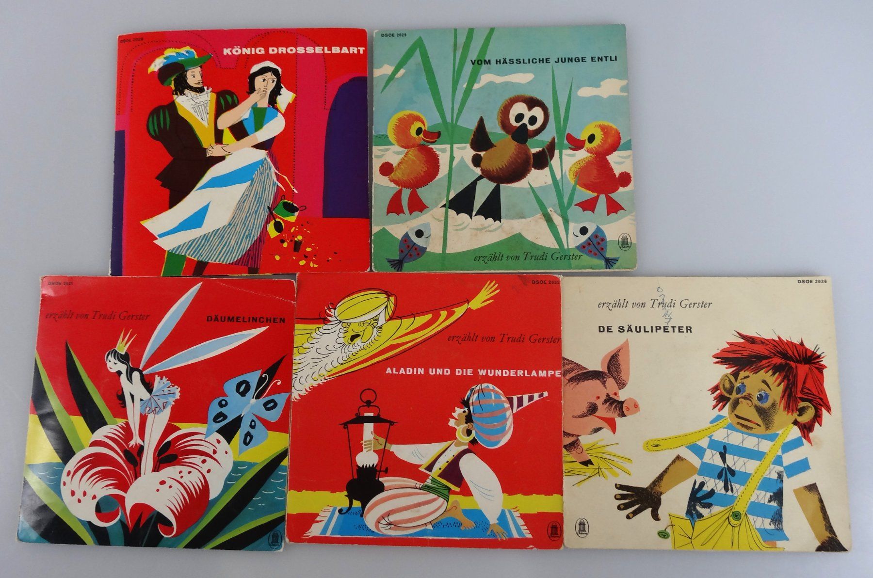 Dischi in vinile: Vinyl-Singles Märchen Trudi Gerster Lot 2 – Usato da Rüti ZH venduto da Restwert_Rueti_ZH 3