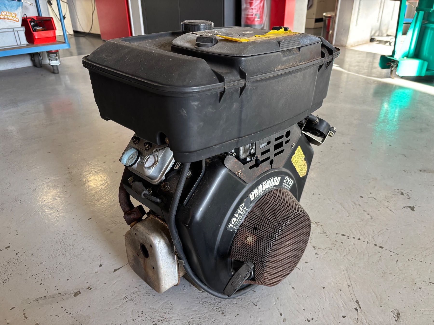 Motoren: Motor Briggs & Stratton 14PS AM41 – Gebraucht aus Sattel von Toolking90