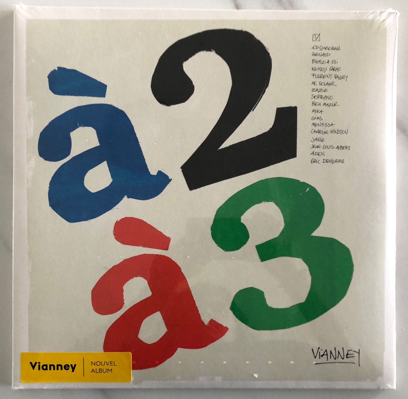 Dischi in vinile: VIANNEY - À 2 À 3 – Nuovo e nell'imballaggio originale da Poliez-Pittet venduto da Newtown-Records