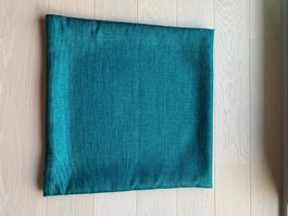 NEW 2 Housses de coussin VERT EMERAUDE 60 x 60