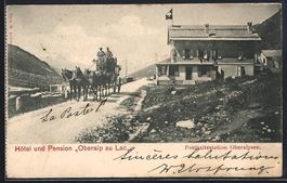 Tujetsch, Hotel und Pension Oberalp au L