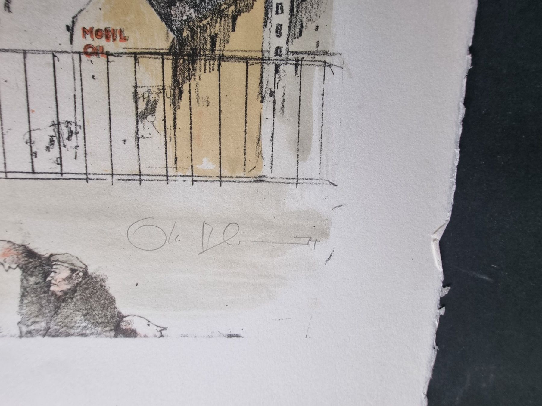 Grafica & Litografie: OTTO BACHMANN LITHOGRAPHIE SIGNIERT NUMMERIERT – Usato da Gersau venduto da kunst-online 2