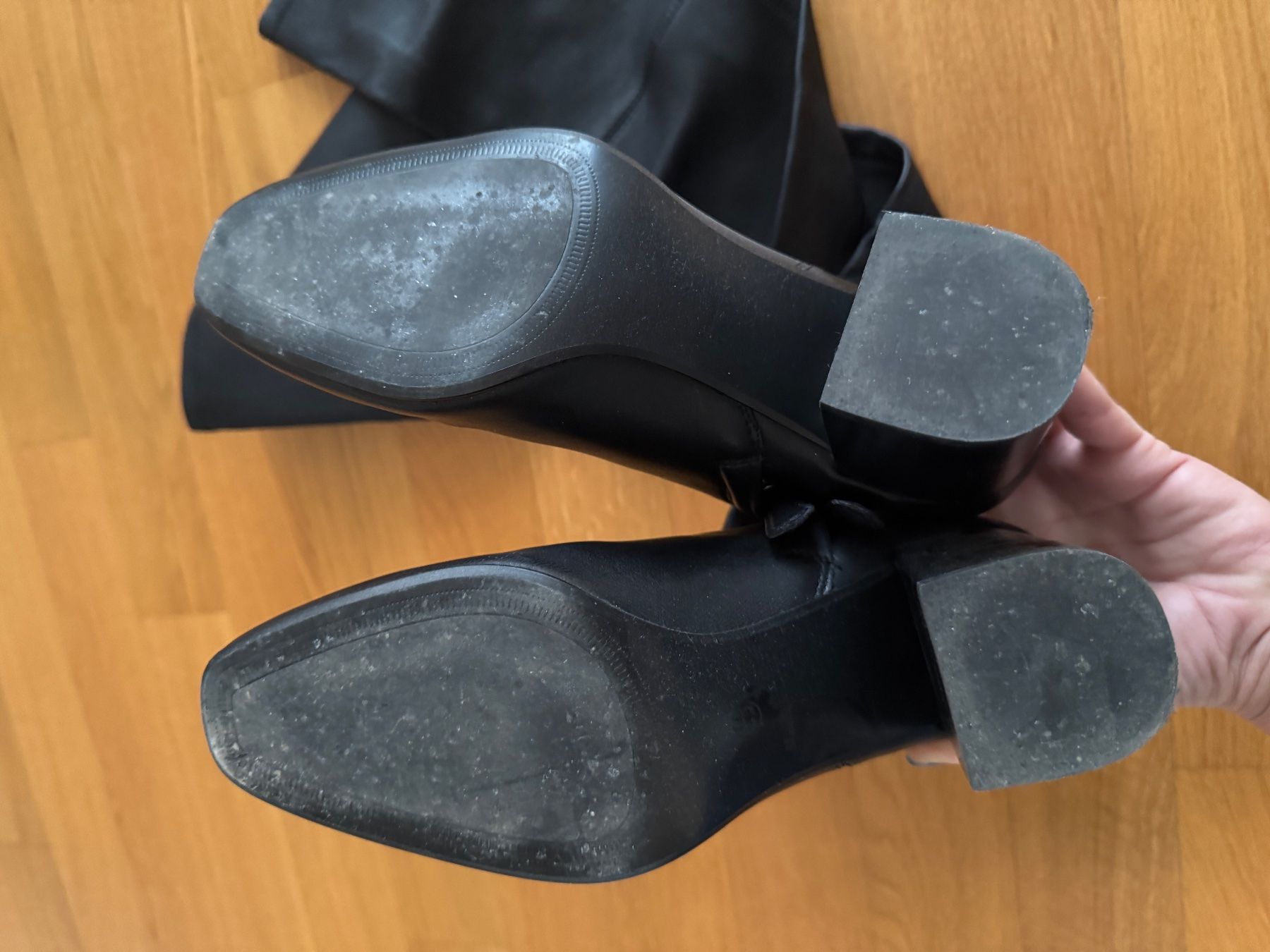 Massimo Dutti Scarpe da donna: Leder overknees Stiefel Massimo Dutti Gr 36 – Usato da Unterengstringen venduto da Cuz_5555 4