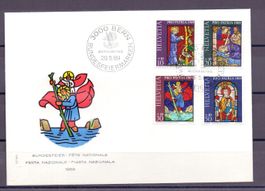 CH FDC Pro Patria Satz 1969